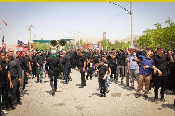 برگزاری مراسم ملی وداع نخل‌های روستاهای علوی و خاوه اردهال