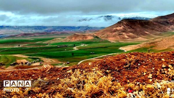جادوی طبیعت روستایی در قاب رنگ و نور