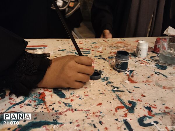  قاب پانا میزبان غرفه کودک در حسینیه امام خمینی 