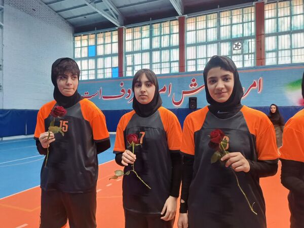آئین افتتاحیه مسابقات فوتسال دانش‌آموزی منتخب آموزشگاه های شهرستانهای استان تهران به میزبانی ورامین 