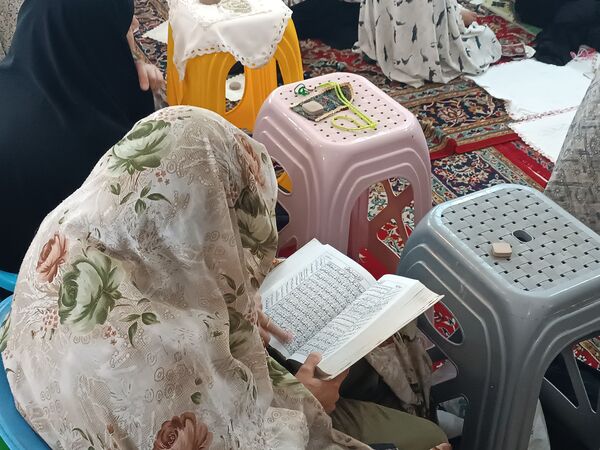 پایان یک ماه بندگی خداوند و نماز عید فطر در گناباد