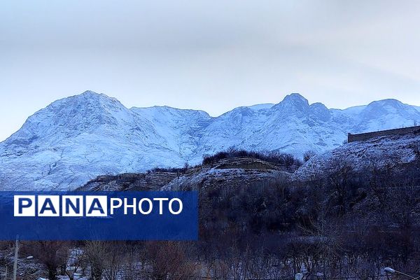 جلوه زمستانی طبیعت شهر بار نیشابور 
