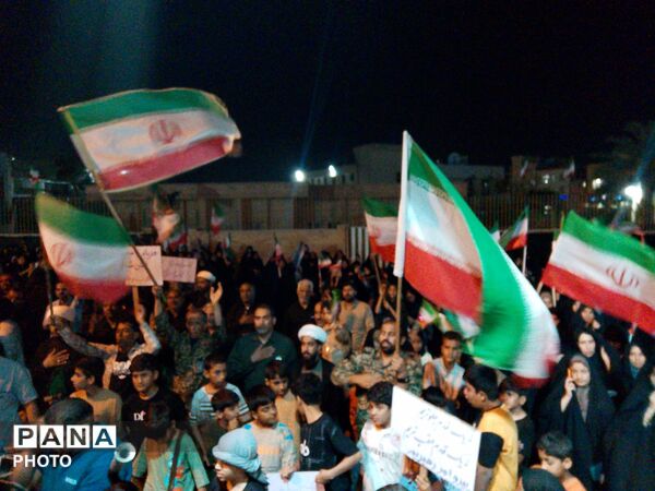 حضور مردم همیشه در صحنه حاضر شهرستان کهنوج و ایجاد حماسه‌ای دیگر 