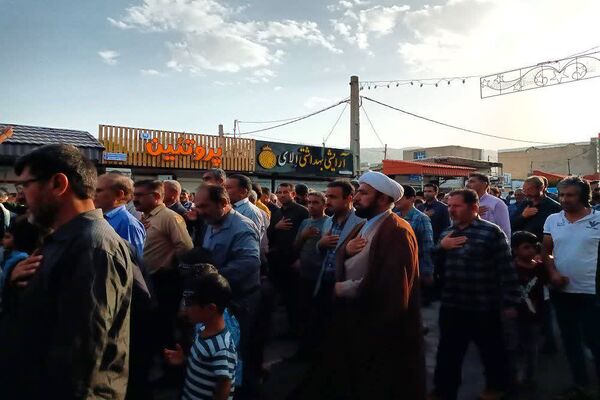 مراسم بزرگداشت شهدای خدمت در باشت