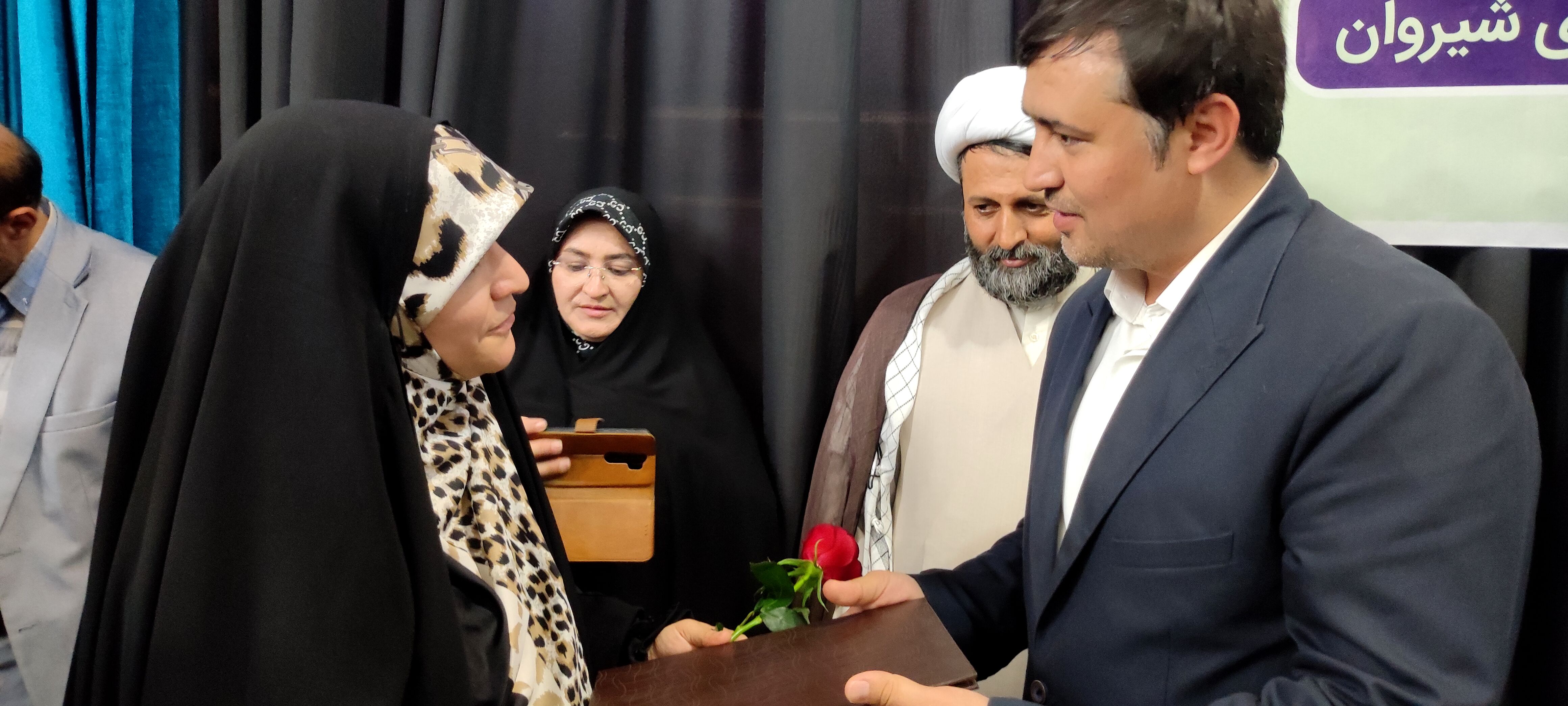 اجتماع بزرگ شیروانی‌ها در محکومیت جنایات صهیونسیتها با سخنرانی «سحر امامی»