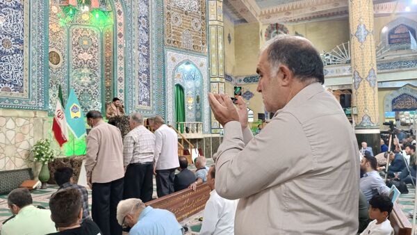 راهپیمایی مردم ولایتمدار شهرستان ورامین در محکومیت رژیم صهیونسیتی 