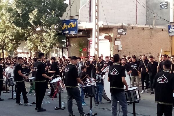 برگزاری مراسم «شاه حسین گویان» اربعین در شهرستان تکاب