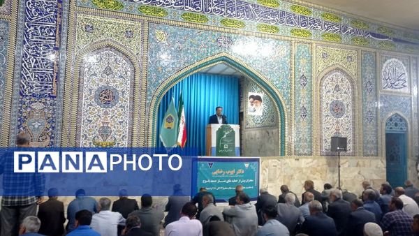 حضور مردم یاسوج در نماز جمعه 