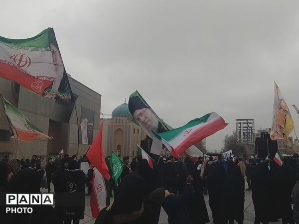 مردم مشهد خون خواه رهبر شهیدشان شدند