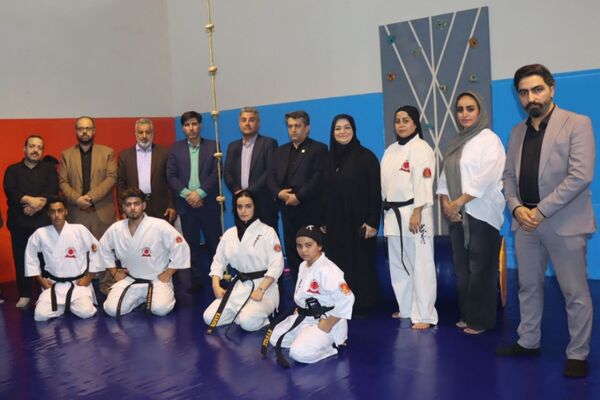 آیین افتتاح کلاس ورزش مدرسه ۲۲ بهمن روستای مندکان شهرستان پاکدشت  