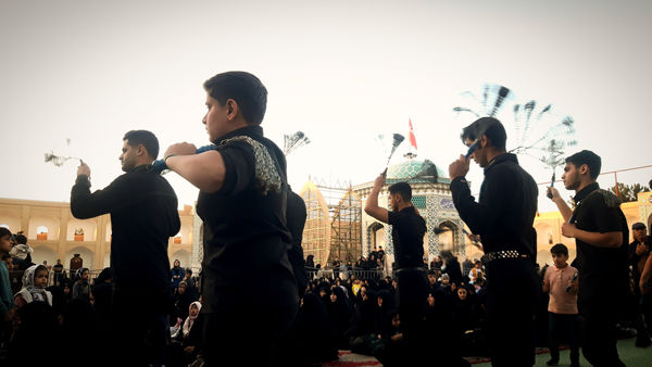 آیین کهن نخل گردانی در اشکذر 