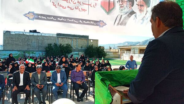 نواخته شدن زنگ مهر در مدارس کهگیلویه و بویراحمد