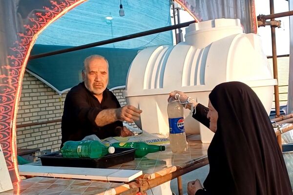 رزن؛ روایت عاشقانه خدمت به زائران اربعین