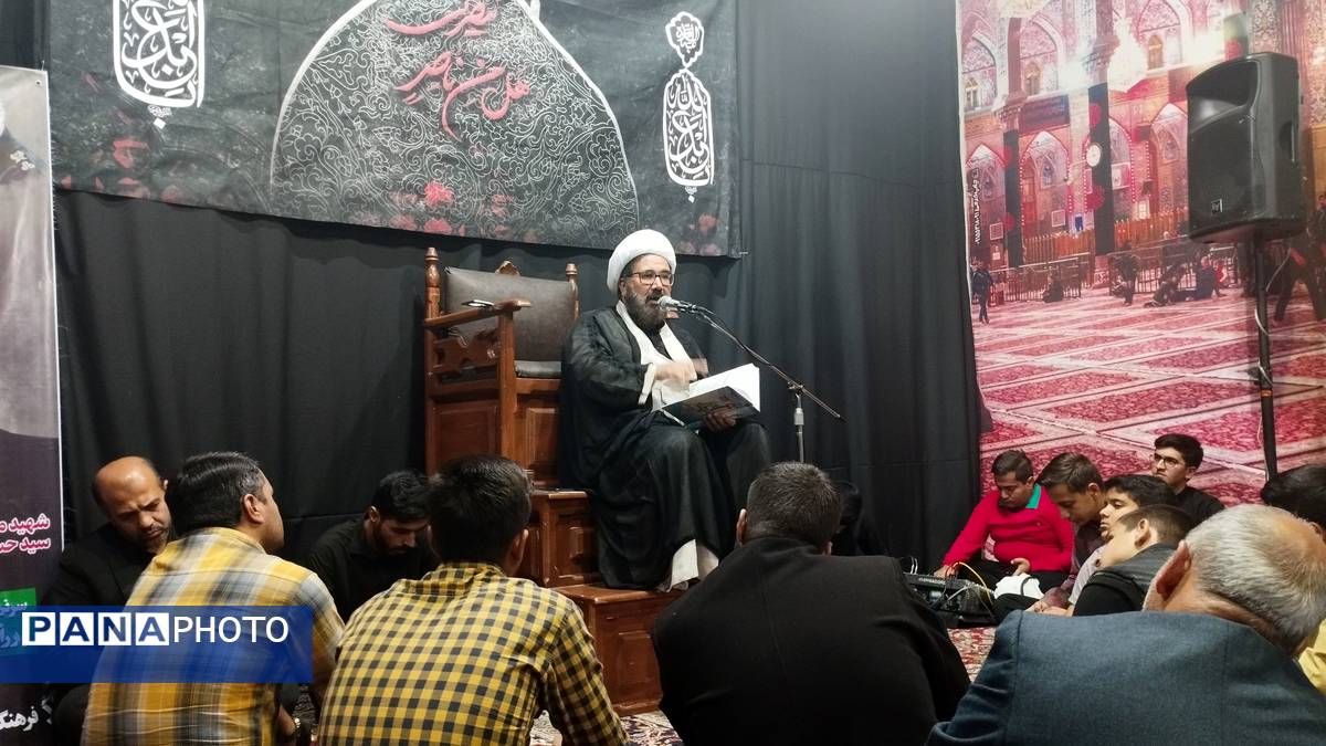 مراسم ترحیم شهادت شهید سید حسن نصرالله در خلیل‌آباد 