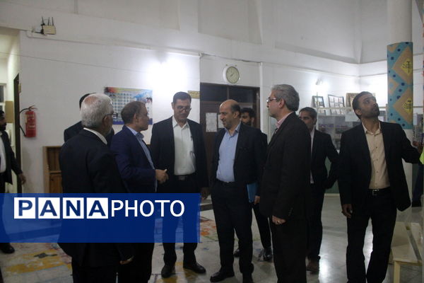  بازدید معاون وزیر و رئیس مرکز روابط‌ عمومی وزارت آموزش و پرورش از پژوهش‌سرای شهید خوشبخت بوشهر
