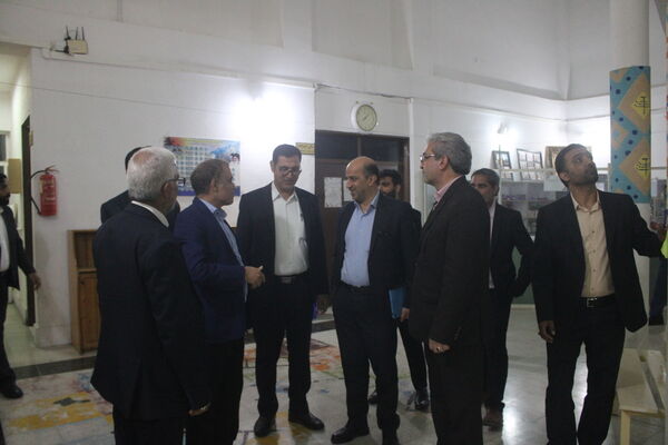  بازدید معاون وزیر و رئیس مرکز روابط‌ عمومی وزارت آموزش و پرورش از پژوهش‌سرای شهید خوشبخت بوشهر