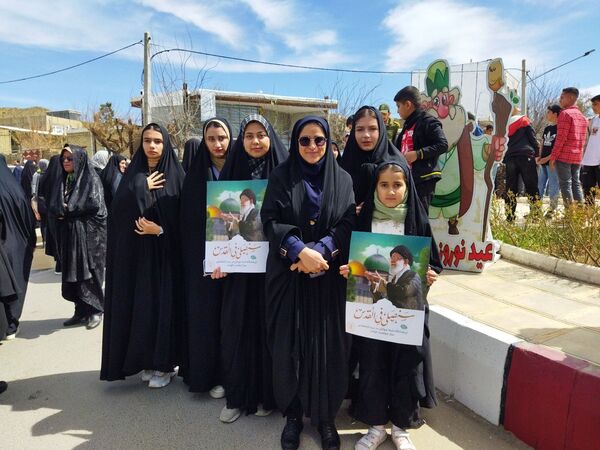 راهپیمایی روز جهانی قدس در شهر راز