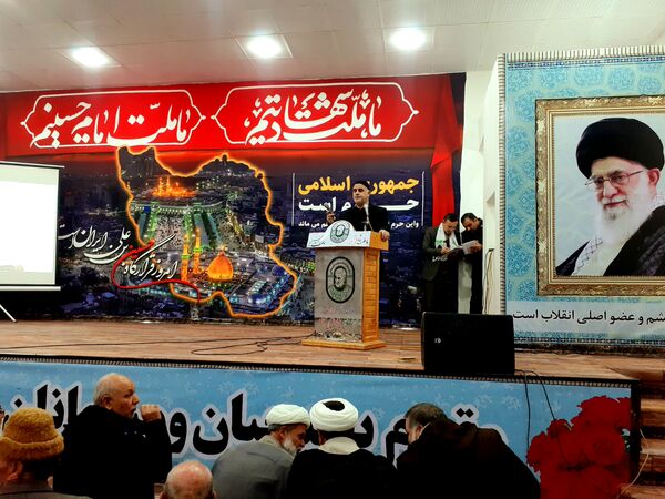 مراسم پنجمین سالگرد شهادت سردار سلیمانی در ناحیه سپاه سملقان