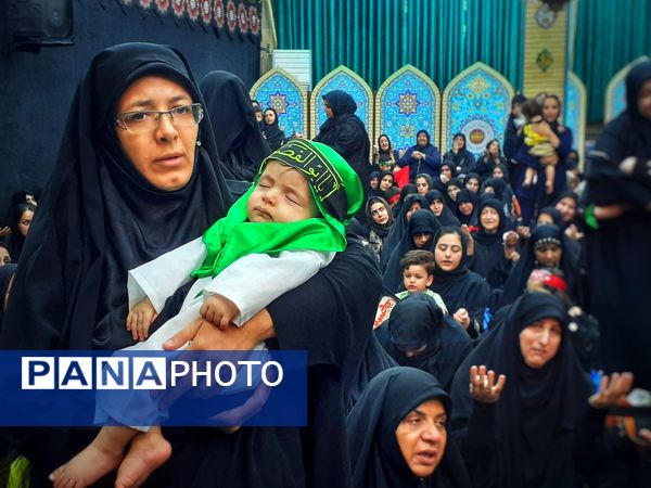 حماسه عشق و وفا در جمع شیر‌خوارگان حسینی