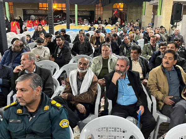 ششمین مراسم سالگرد شهادت سردار سپهبد شهید حاج قاسم سلیمانی در خاتم 