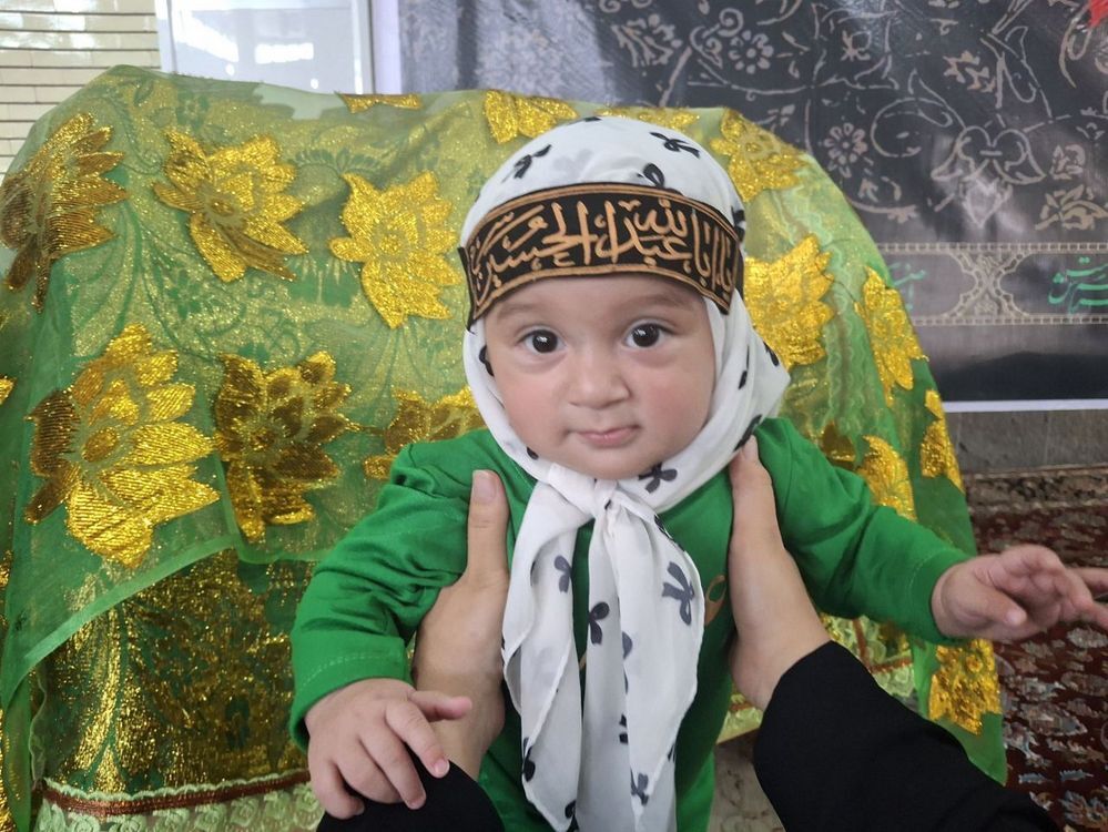 همایش شیر خوارگان حسینی در جم