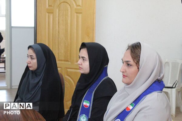 مراسم سالروز تاسیس سازمان دانش آموزی در خراسان شمالی
