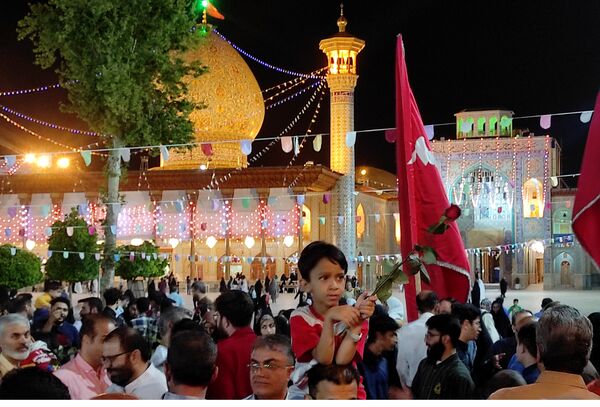 شادپیمایی بزرگداشت حضرت شاهچراغ(ع)