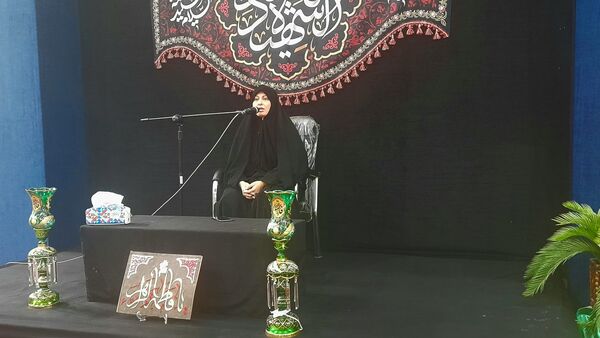 مراسم شهادت حضرت فاطمه در مسجد امام باقر(ع)