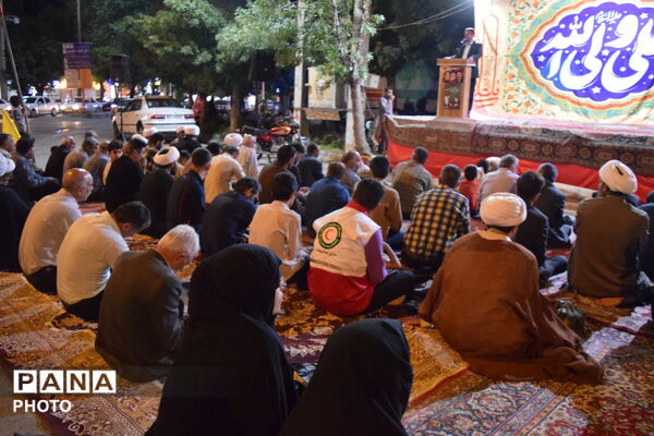 صد و یکمین شب از ایستادگی مردم فارسان 