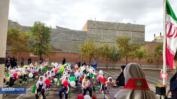 طلوع «شکوفه‌های مقاومت» در مدرسه خیرساز اسکو