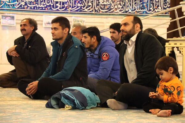 جشن میلاد امام حسین (ع) در امامزاده سید عباس بن موسی در بجنورد