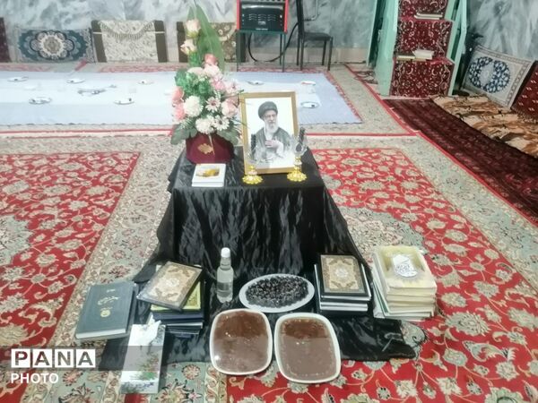 اجتماع و راهپیمایی در روستای همت آباد باخرز