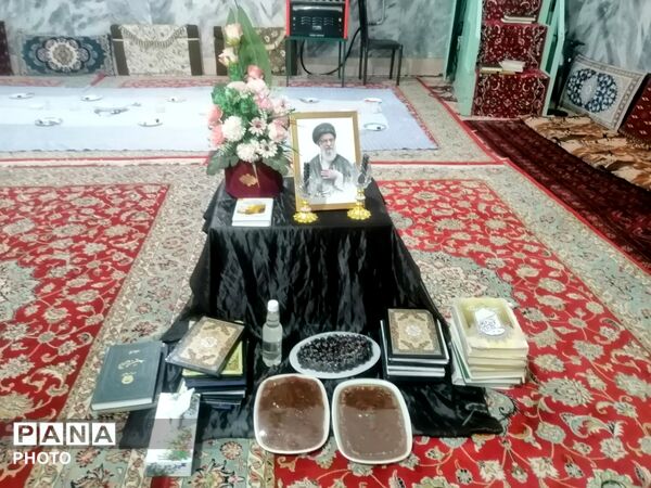 اجتماع و راهپیمایی در روستای همت آباد باخرز