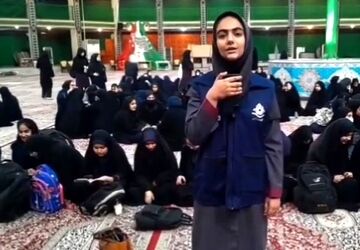 مسابقات لیگ جت دختران در حسینیه صاحب‌الزمان (عج) یزد