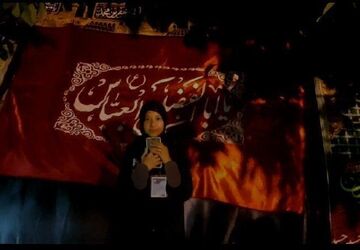 مراسم تعزیه‌خوانی و شام غریبان در مسجد الغدیر نیشابور