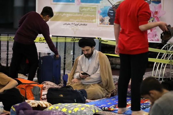 مراسم اعتکاف دانش آموزی در مسجد اعظم و مصلای قدس قم