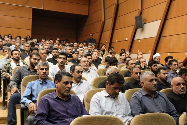 مراسم چهلم شهدای اقتدار در کوهدشت با حضور فرمانده سپاه حضرت ابوالفضل لرستان