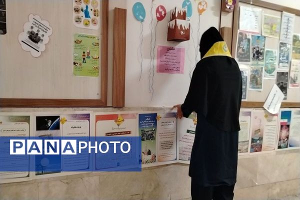 آماده سازی آموزشگاه شهید مجید دهنوی به مناسبت دهه فجر و نیمه شعبان