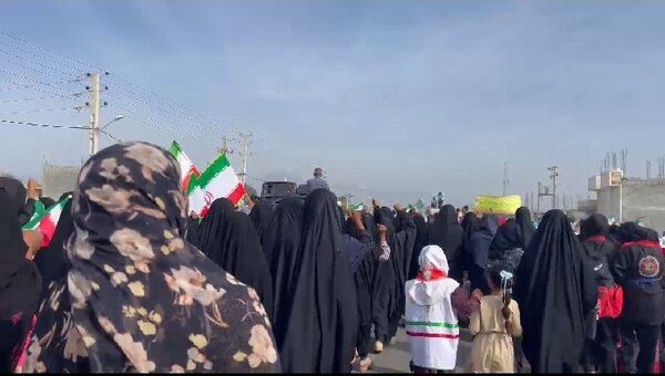 راهپیمایی ۲۲ بهمن ماه در دهستان‌های آبنما و خراجی رودان