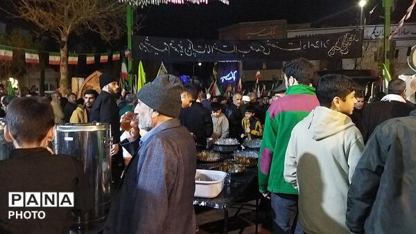 حضور حماسی مردم شهرستان پلدختر در شب بیست و هشتم اجتماعات شبانه 