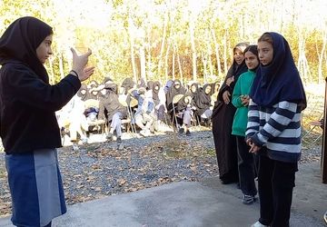 آوای جذاب طبیعت، رنگین‌کمانی از تجربه‌ها در اردوی طرح تمشک الشتر