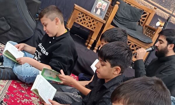 مراسم سینه زنی و دهه دوم فاطمیه در حسینیه شیرزاد نیشابور 