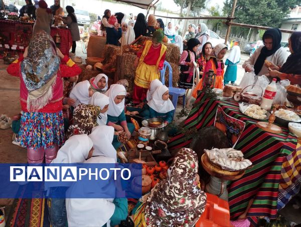 جشنواره بومی محلی روز مازندران در شهرستان میاندورود