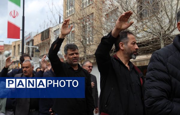 حرکت دسته عزاداری شهادت حضرت امیرالمومنین
