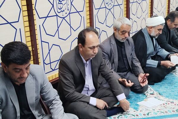 مراسم ارتحال امام خمینی (ره) در اداره آموزش و پرورش ناحیه دو شهرری 
