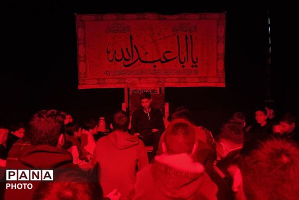آیین عزاداری دهه سوم ماه محرم در هیئت صالحان بهشتی شهریار 