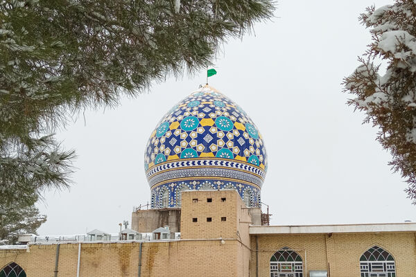 یک روز برفی در روستای بنادکوک‌ دیزه