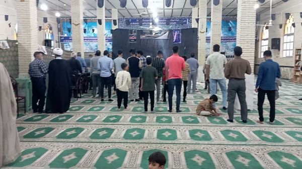محفل نورانی دعای عرفه در حاجی‌‌‌آباد