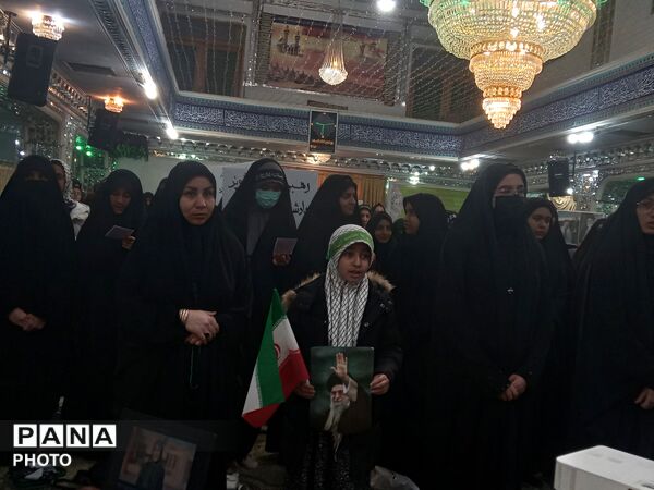 اجتماع بزرگ دختران سید علی در مهدیه شهرستان نیشابور 