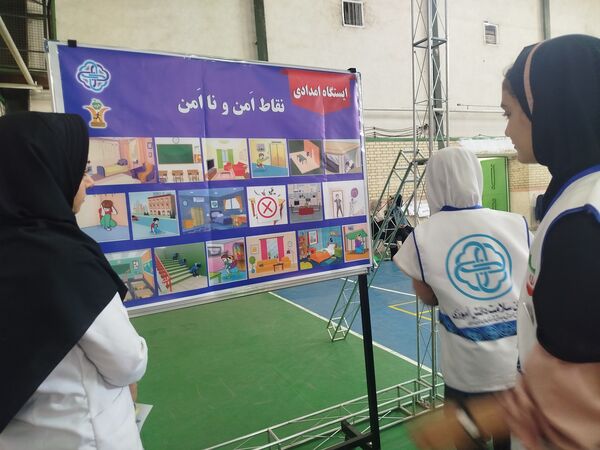 مرحله پایانی جشنواره رقابت‌های علمی و مهارتی دانش‌آموزان سفیران سلامت شهرستانهای استان تهران